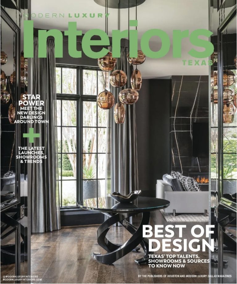 Modern Luxury Magazine Interiors